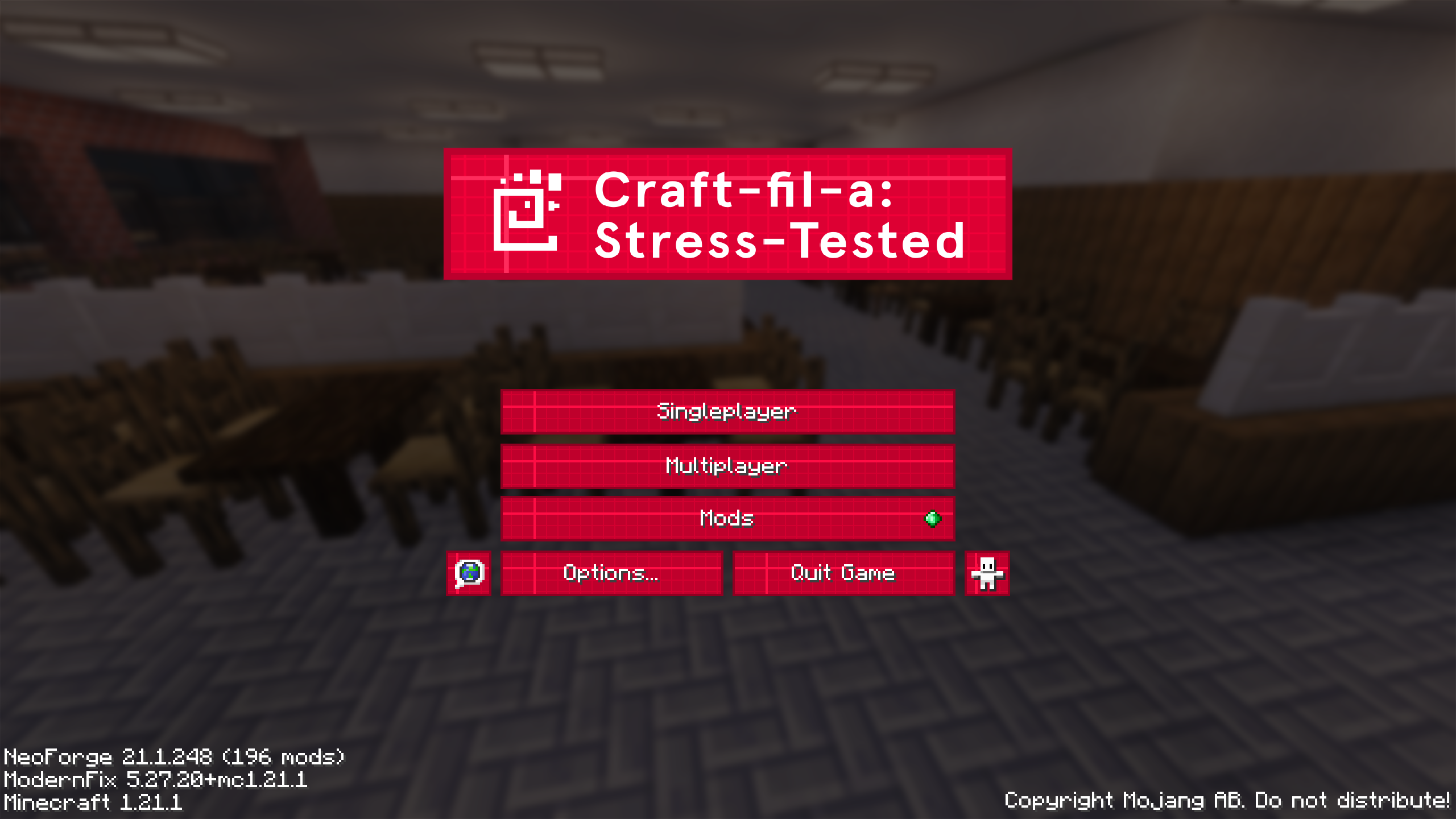 Minecraft server preview
